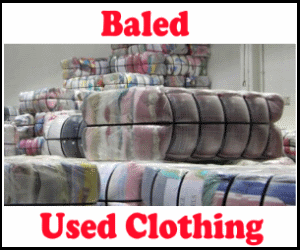 Baled Used Clothing